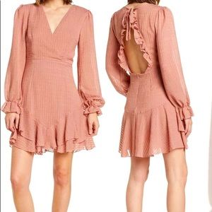 NWT Area Stars Long Sleeve Mini Dress